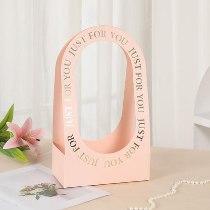 "Just For You" Flower Arrangement Bag (5pcs) - Prismribbons