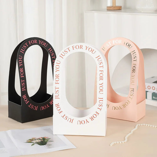 "Just For You" Flower Arrangement Bag (5pcs) - Prismribbons