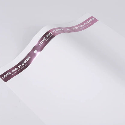 "Loving Flower" Bouquet Wrapping Sheet - Rose Gold (10 sheets) (30cmx45cm) - Prismribbons