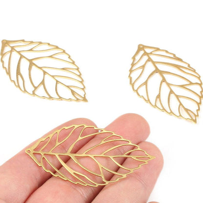 Metal Leaf - 100pcs - Prismribbons