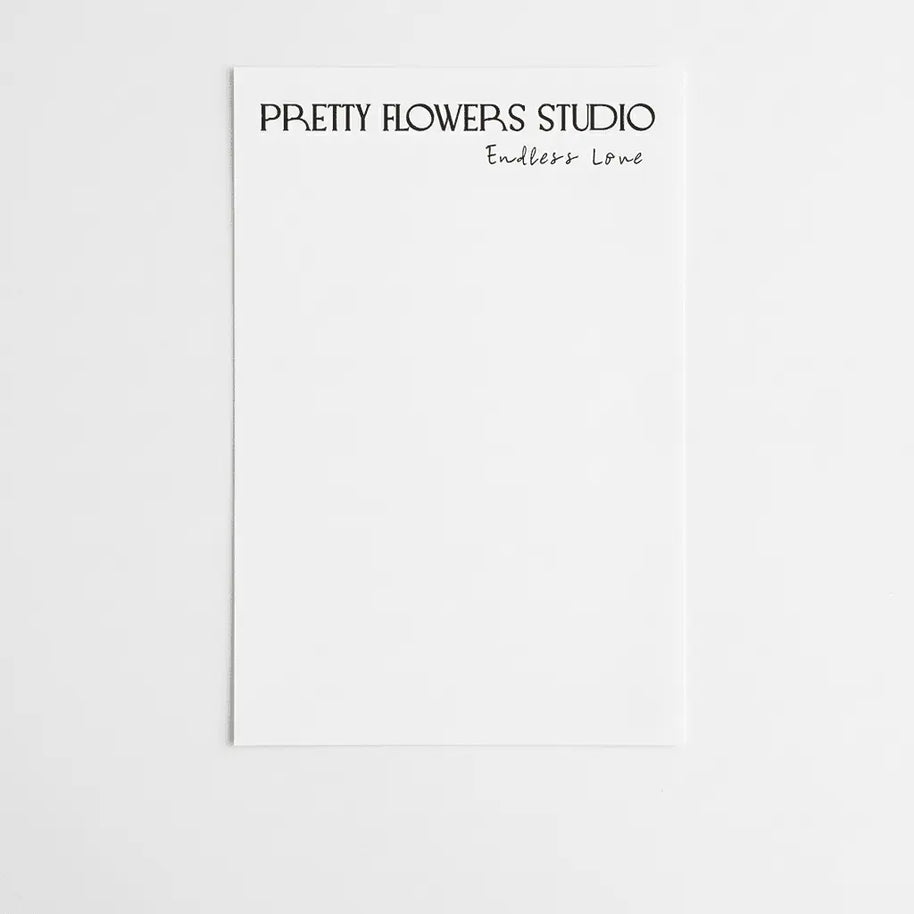 Minimal Line Art Wrapping Sheets - 20 sheets - Pretty flowers studio - Prismribbons
