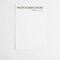Minimal Line Art Wrapping Sheets - 20 sheets - Pretty flowers studio - Prismribbons