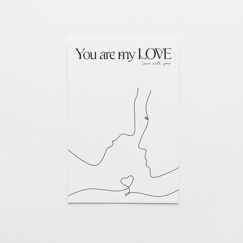 Minimal Line Art Wrapping Sheets - 20 sheets - Prismribbons