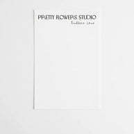 Minimal Line Art Wrapping Sheets - 20 sheets - Pretty flowers studio - Prismribbons