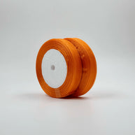 Organza Ribbon - Orange (0.5 inch) - Prismribbons