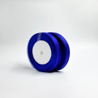 Organza Ribbon - Royal Blue (0.5 inch) - Prismribbons