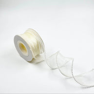 Pearl Ribbon (1.5 inch) (5 meters) - Cream - Prismribbons