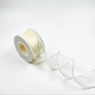 Pearl Ribbon - Cream (1.5 inch) (5 yards) - Prismribbons