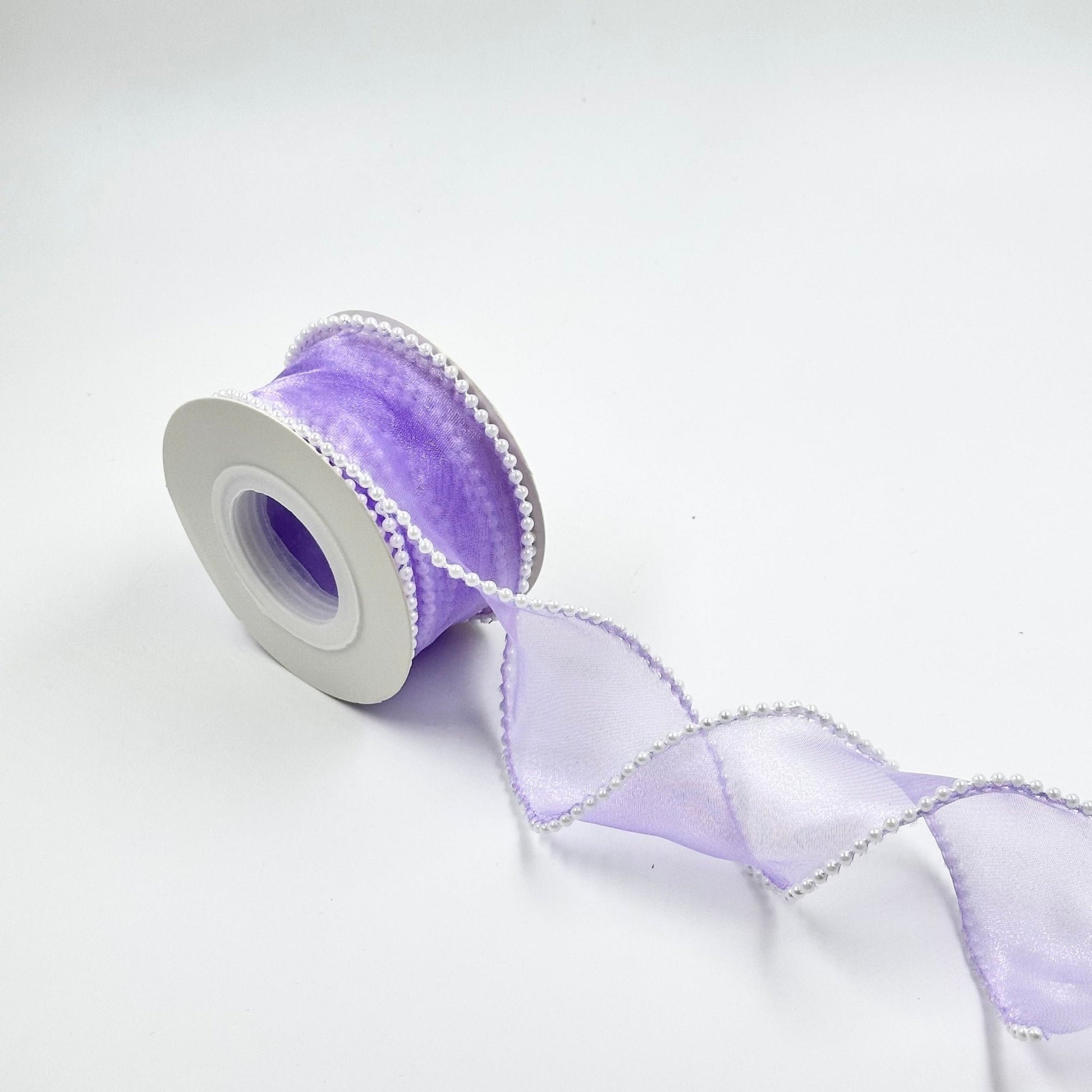 Pearl Ribbon - Purple (1.5 inch) (5 yards) - Prismribbons