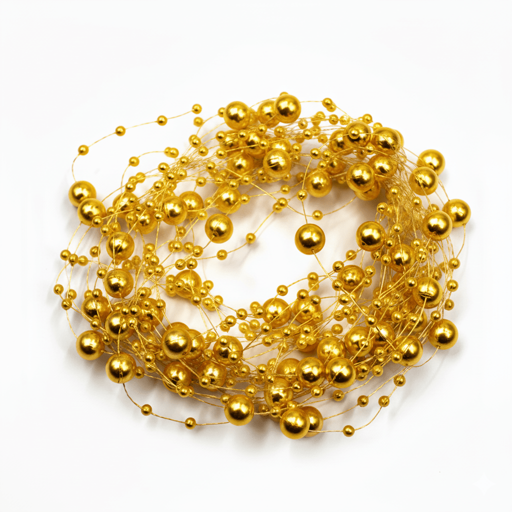 Pearl String - Golden - Prismribbons