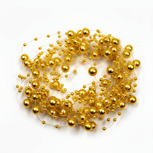 Pearl String - Golden - Prismribbons