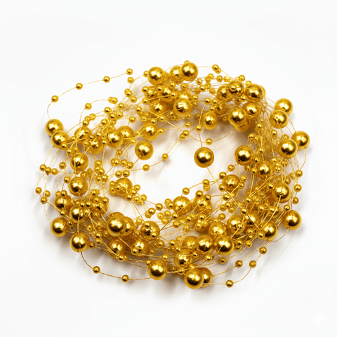 Pearl String - Golden - Prismribbons