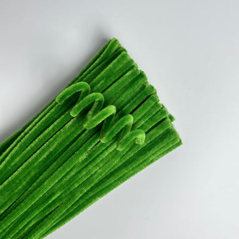 Pipe Cleaner (6mm) - 100PCS - Olive - Prismribbons