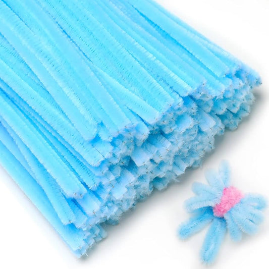 Pipe Cleaner for Craft - Blue - Prismribbons