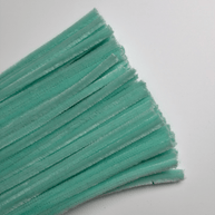 Premium Pipe Cleaner (8mm) - 100PCS - Aqua Blue - Prismribbons