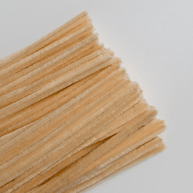 Premium Pipe Cleaner (8mm) - 100PCS - Cream - Prismribbons