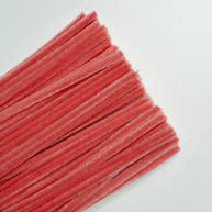 Premium Pipe Cleaner (8mm) - 100PCS - Dark Peach - Prismribbons