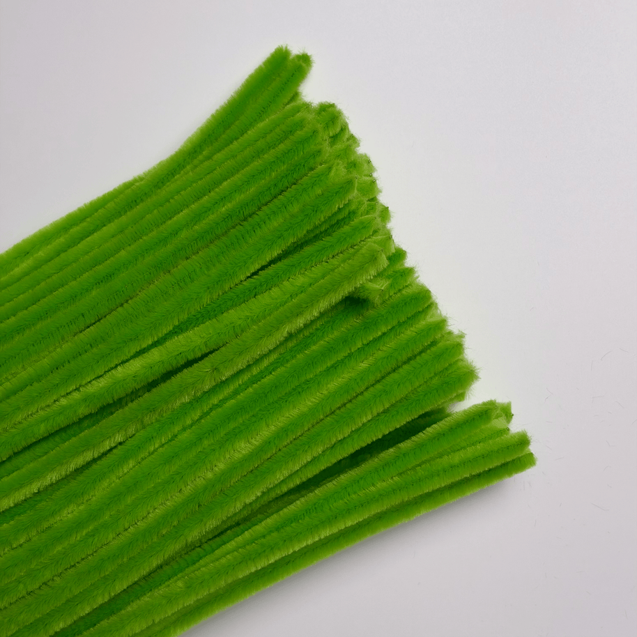 Premium Pipe Cleaner (8mm) - 100PCS - Leaf Green - Prismribbons