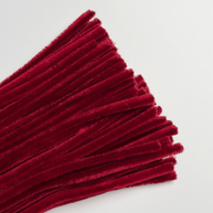Premium Pipe Cleaner (8mm) - 100PCS - Maroon - Prismribbons