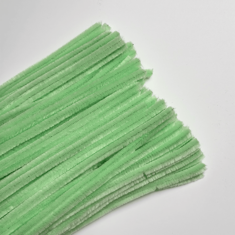 Premium Pipe Cleaner (8mm) - 100PCS - Mint - Prismribbons