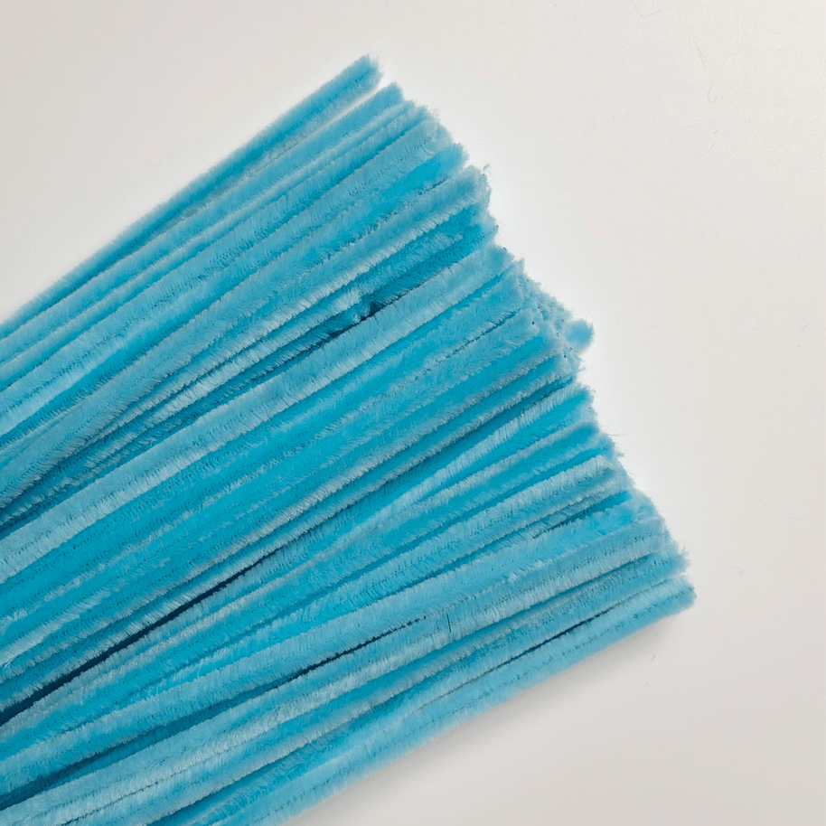 Premium Pipe Cleaner (8mm) - 100PCS - Ocean Blue - Prismribbons