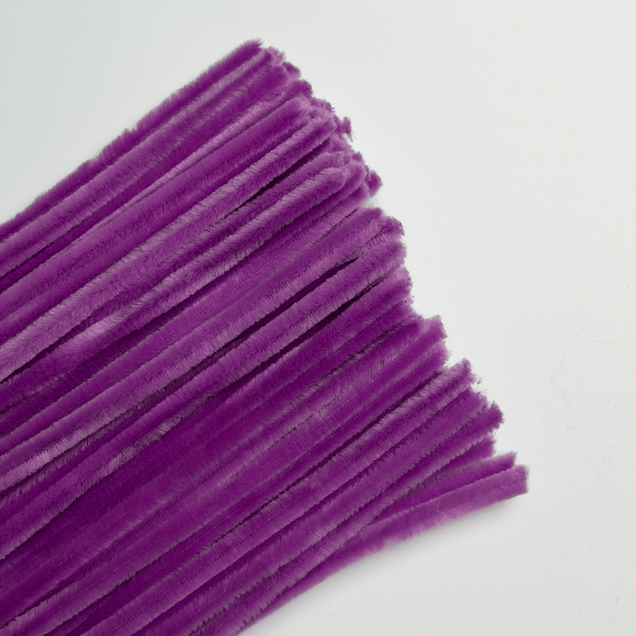Premium Pipe Cleaner (8mm) - 100PCS - Orchid - Prismribbons