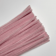 Premium Pipe Cleaner (8mm) - 100PCS - Pale Pink - Prismribbons