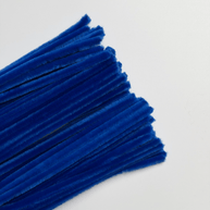 Premium Pipe Cleaner (8mm) - 100PCS - Royal Blue - Prismribbons