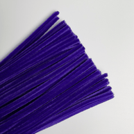 Premium Pipe Cleaner (8mm) - 100PCS - Violet - Prismribbons