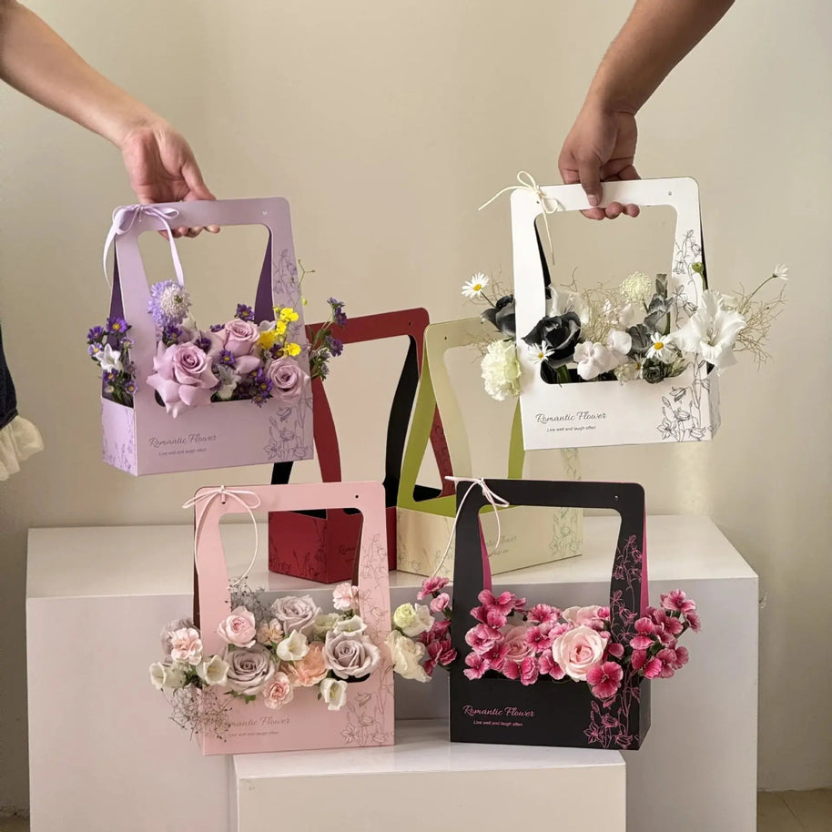 "Romantic" Flower Bag (5pcs) - Prismribbons