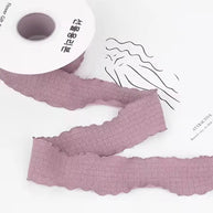Ruffle Lace Ribbon (1.5 inch) (9 meters) - Dusty Pink - Prismribbons