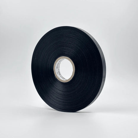 Satin Ribbon (0.5 inch) (180 meter) - Black - Prismribbons