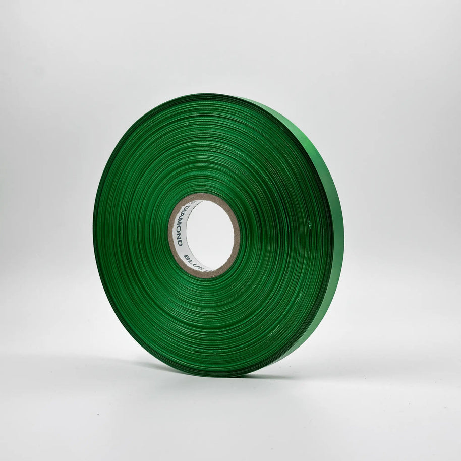 Satin Ribbon (0.5 inch) (180 meter) - Green - Prismribbons
