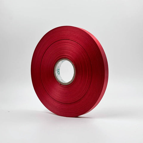 Satin Ribbon (0.5 inch) (180 meter) - Red - Prismribbons