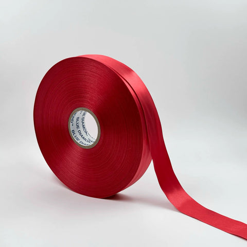 Satin Ribbon (1 inch) (180 meter) - Red - Prismribbons
