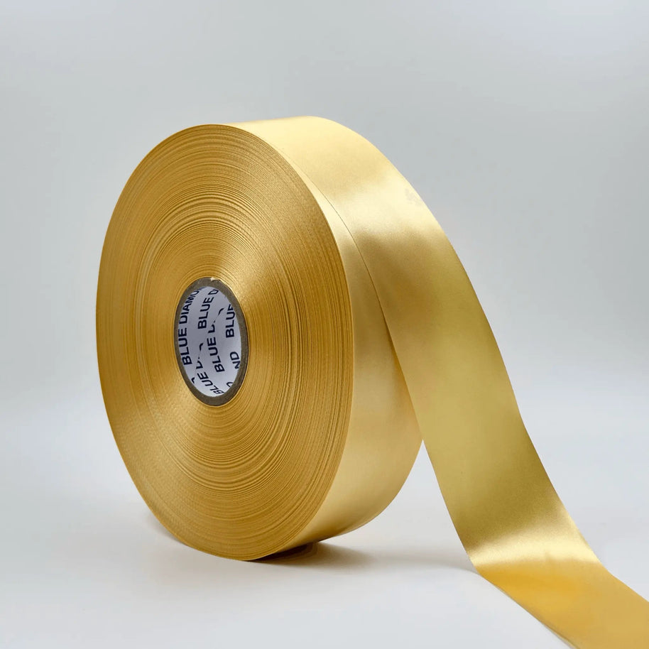 Satin Ribbon (1.5 inch) (180 meter) - Gold - Prismribbons