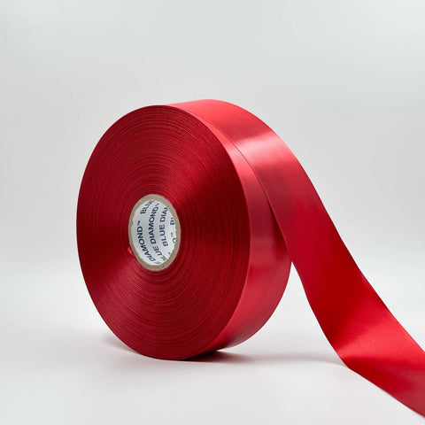 Satin Ribbon (1.5 inch) (180 meter) - Maroon - Prismribbons