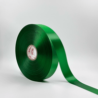 Satin Ribbon - Dark Green (1 inch) - Prismribbons