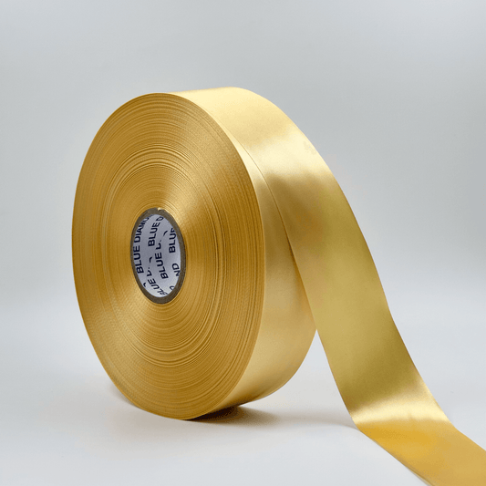 Satin Ribbon - Gold (1.5 inch) - Prismribbons
