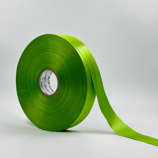 Satin Ribbon - Green (1 inch) - Prismribbons