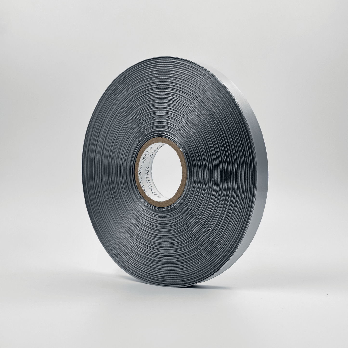 Satin Ribbon - Grey (0.5 inch) - Prismribbons