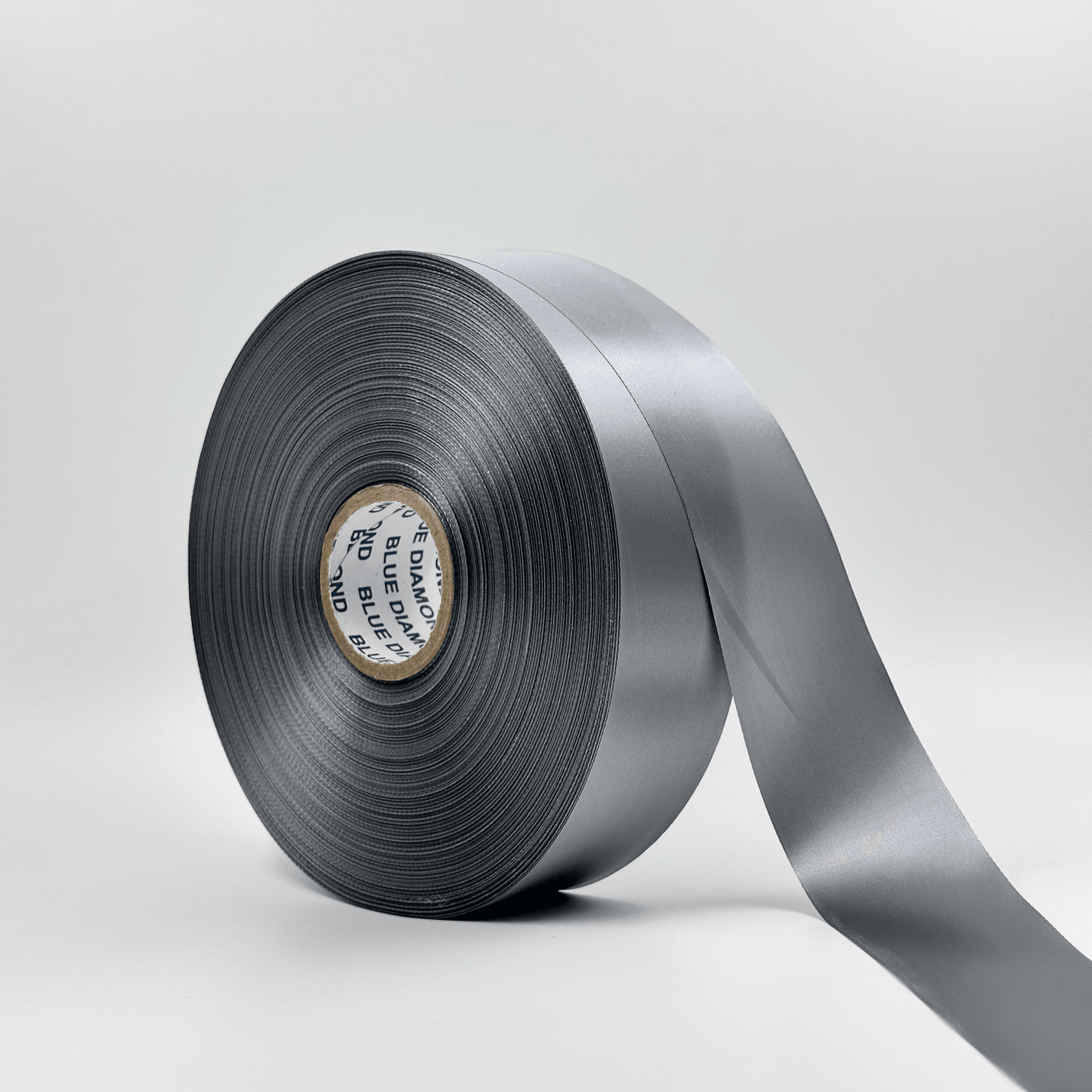 Satin Ribbon - Grey (1.5 inch) - Prismribbons