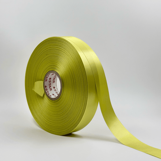 Satin Ribbon - Olive (1 inch) - Prismribbons