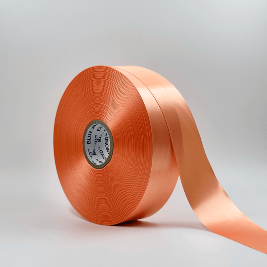 Satin Ribbon - Peach (1.5 inch) - Prismribbons