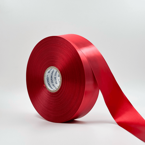 Satin Ribbon - Red (1.5 inch) - Prismribbons