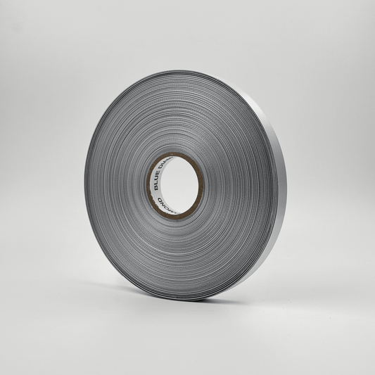 Satin Ribbon - Steel Grey (0.5 inch) - Prismribbons
