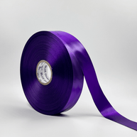Satin Ribbon - Violet (1 inch) - Prismribbons
