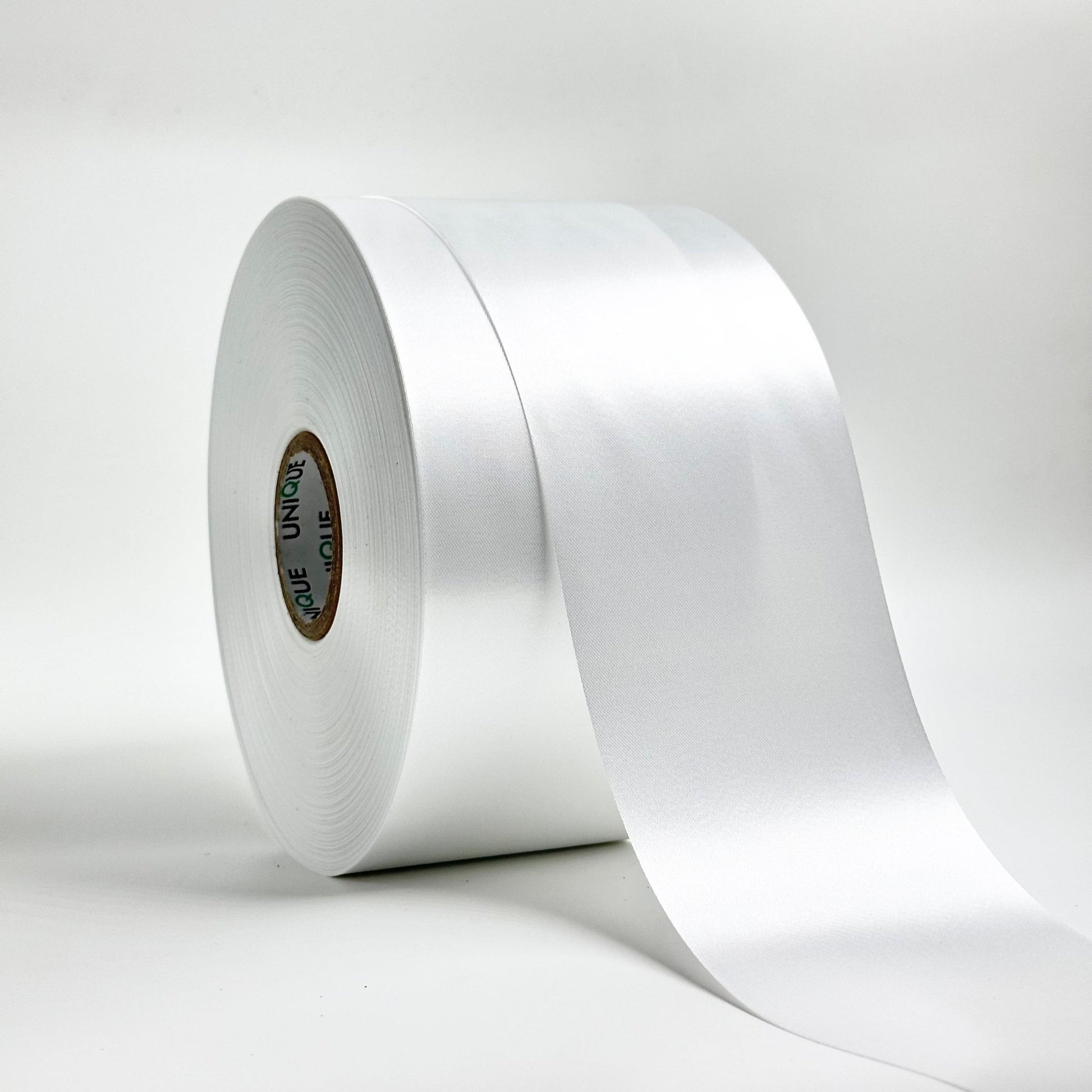Satin Ribbon - White (3 inch) - Prismribbons