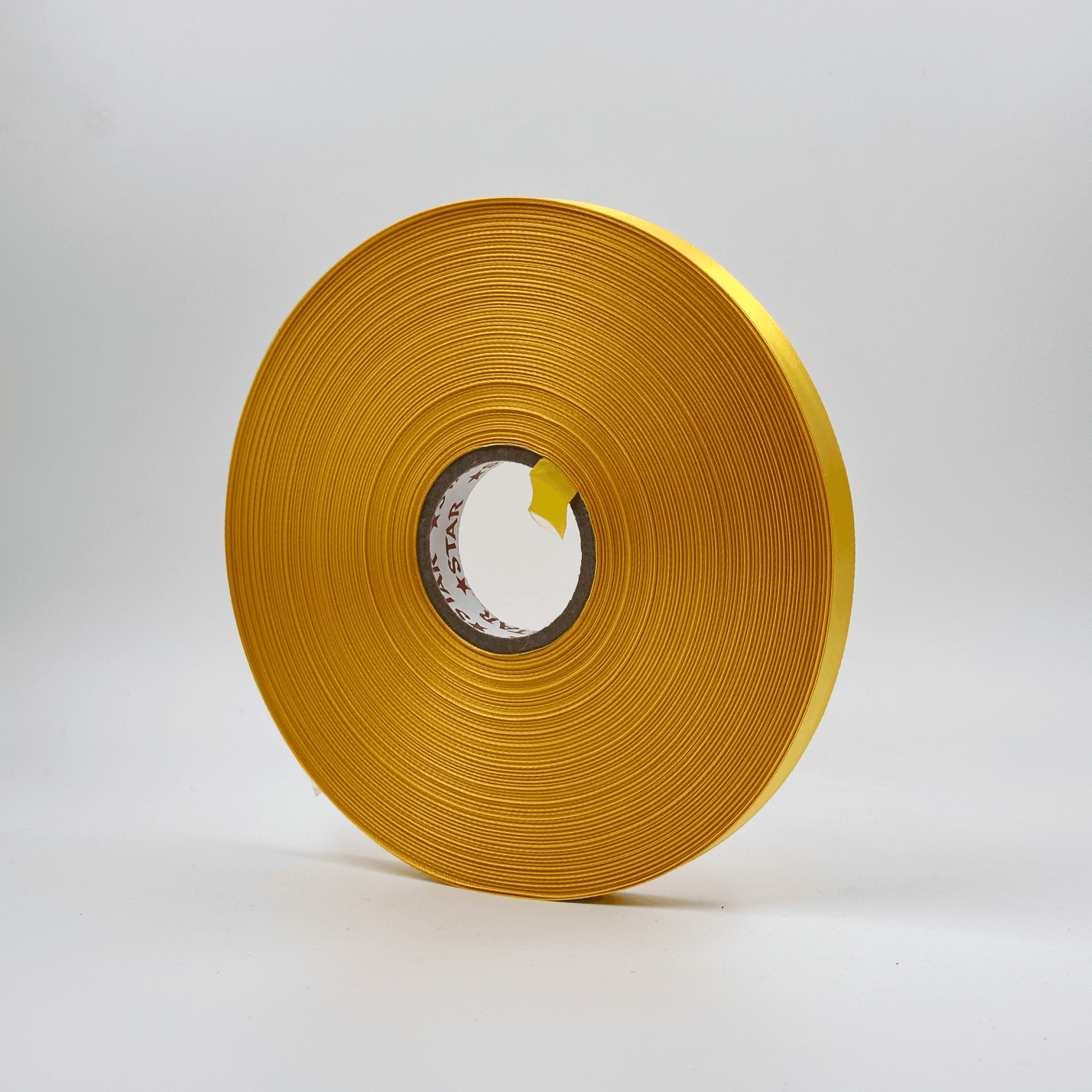 Satin Ribbon - Yellow (0.5 inch) - Prismribbons