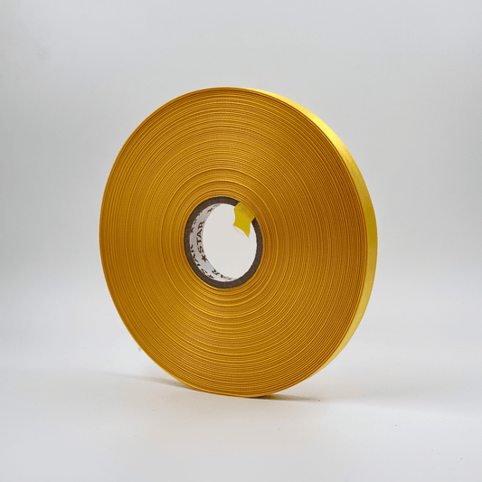 Satin Ribbon - Yellow (0.5 inch) - Prismribbons